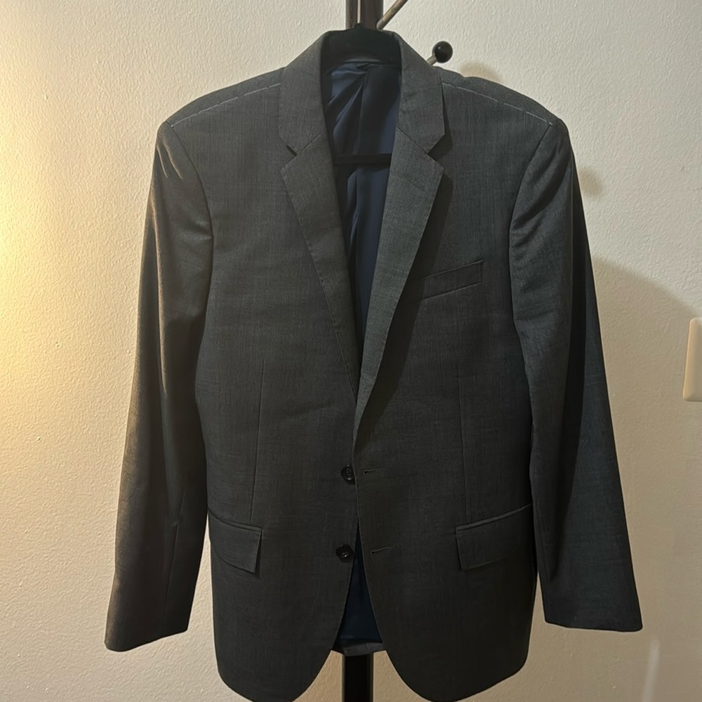J Crew Dark Gray Blazer 40S